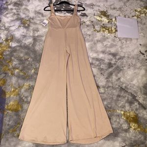 New! “Public” Tan (Khaki) color) Palazzo Jumpsuit.